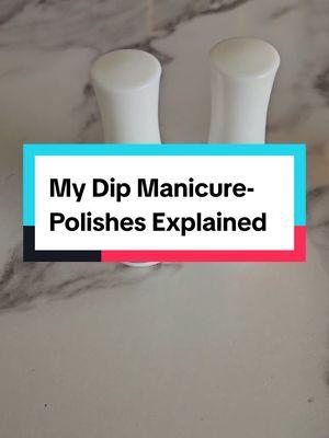 Clarifying the Polishes I use for my complete Dip Powder Manicure process. At no point do I use any gel polish or lamp. That's one of the great things I love about Dip powder, can still get great results with Nail Lacquer polish too.  Here's what I use... #naildip #dippowdernails #dippolishes #diptutorial #dipnails #nailbeauty #nailpolish #nails #howtodipnails  #nailsoftiktok #dipmanicure 