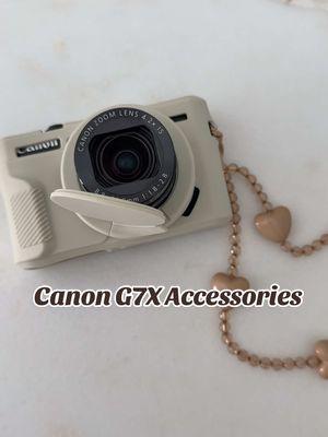 Canon G7X is ready to go. 📸 Aesthetic accessories and in stock camera linked in my profile. #canong7x #canonusa #canong7xmarkiii #camera 