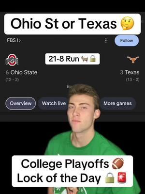 Ohio State vs Texas Prediction 🏈 #CollegeFootball #playoffs #cfp #ohiost #texas #swick  College Football Picks  Ohio State vs Texas Picks  College Football Best Bets 