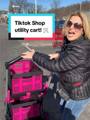 I am beyond excited with my new shopping cart! 🛒 #foryou #foryoupage #momtok #MomsofTikTok #trending #viral #easyshopping #TikTokShop #myfavorite #ahoppingmadeeasy 