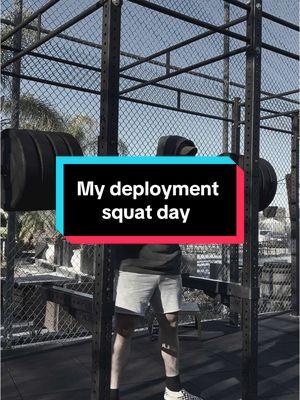 What my squat day looked like on deployment on an Amphibious Assault Ship. 1 Corinthians 15:58 #christiantiktok #christiangymtok #christianity #powerlifting #christiangymrat #gym #grungeaesthetic #strongman #weightlifting #discipline #motivation #bowersmusclegarage #squats #usnavy #navyseal #deployment #iyaoyas