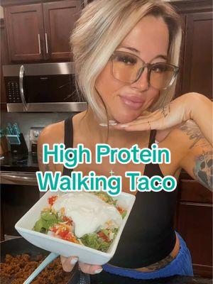 High Protein Dinner Idea!  #highprotein #highproteinmeals #walkingtaco #quest #healthyrecipes #fyp #foryou #protein #dinner 