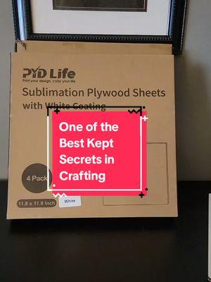 One of the Best Kept Secrets in Crafting #sublimation #sublimationtutorials #sublimationblanks #sublimationtips #laserengraving #lasercut  @PYD Life Blanks 