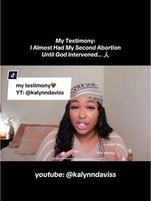 On December 24th, the Lord told me to go on a social media fast and to start preparing to share my testimony. He told me that the first thing I post when I return should be my testimony. By the strength and boldness of the Holy Spirit, that is exactly what I did. Out of obedience and faith in the Lord, I am sharing my testimony about how He brought me out of darkness and into His marvelous light! In this video, I open up about some very heavy and personal topics that are not easy to discuss. My prayer and hope are that my testimony impacts you in some way, shape, or form, and ultimately encourages you to know that you are never too broken, too far gone, or too messy for God to come in and radically change your life. He did it for me, so I know it’s possible for you too! YT: @kalynndaviss (link in bio 💖). If you find this video helpful or inspiring, please like, comment, and subscribe!🫂💕 xoxo, kalynn vallee “They triumphed over him by the blood of the Lamb and by the word of their testimony; they did not love their lives so much as to shrink from death.” ‭‭Revelation‬ ‭12‬:‭11‬ 🙏🏽🤎 #mytestimony #christiantestimony  #fulltestimony  #christianmom #abortion #abortionstory 