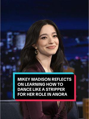 Mikey Madison reflects on learning how to dance like a stripper as “authentically as possible” for her role in Anora! #FallonTonight #TonightShow #MikeyMadison #Anora #JimmyFallon 