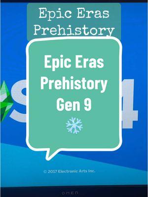 Gen 9 omg 😭 so close to ancient civilization, I just want have the world set up for what’s coming next… #Sims4 #EpicEras #simschallenge #Simstok #goinglive 