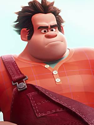 I fear he is my type… #hearmeout?  - #wreckitralph #wreckitralphedit #disney #disneyedit #ralph #fixitfelix #vanellopevonschweetz #hearmeout 