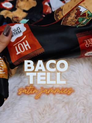 Ya’ll know me 🤭🌮😋 #satinpajamas #pjs #pajamas #pjsallday #tacobell #tacobellqween #bigback #bigbackin #tacobellforlife #comfygirl 