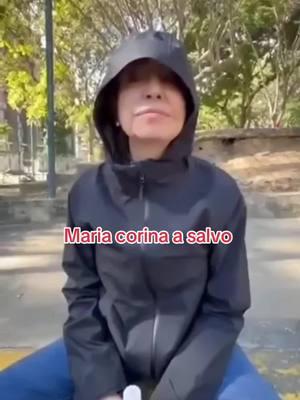 BJ Maria corina esta a salvo no podemos bajar la guardia #sosvenezuela #sos #mariacorinapresidente #venezolanosporelmundo #venezuela 