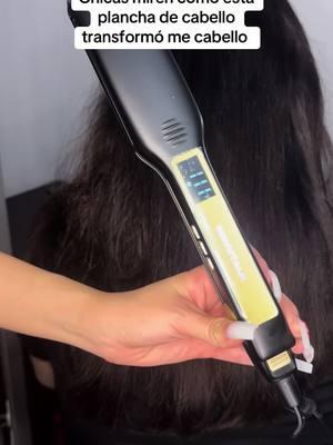 #wavyhair #fyp #viral #trending #parati #hairstraightener #cabellolacio 