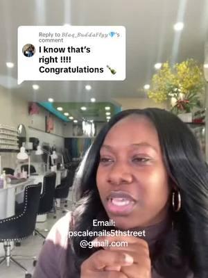 Replying to @𝐵𝓁𝒶𝓆_𝐵𝓊𝒹𝒹𝒶𝐹𝓁𝓎𝓎💎  y’all gone know that I got this nail salon as we locked in!! Get in wit me sis 🤣💅🏾 #nailtok #nails #phillynails #olney #lashtech #nailsandspa #beauty #phillyjawn #phillytok 