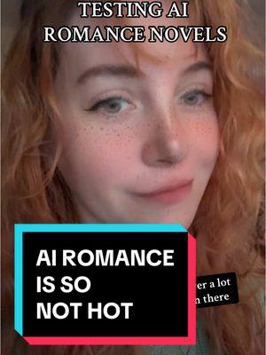 I am so sorry, Beatrice Levine. Testing AI romance novel generation #aifail #BookTok #author #aiwriting #romanceauthor #getrichquick 