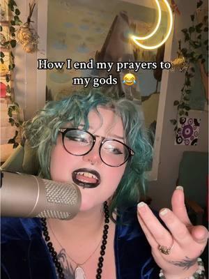 My alternative to an amen 😂💖💖 #witch #witchtok #witchy #witchyvibes #witchtiktok #divinationtok #deity #deitywork #deityworship #deitytok #deitysigns #deityofferings #deityworkship #spiritual #spirituality #spiritualtiktok #spiritualawakening #spiritualhealing #venus #freya #lucifer #pagan #paganism #paganwitch #paganwitch #pagansoftiktok #hellenic #hellenicpagan #hellenicpolytheist #hellenismos #paganwitch 