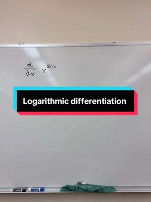 This is my favorite derivative method! 🥰 #calc #derivative #apcalc #log #calctok 