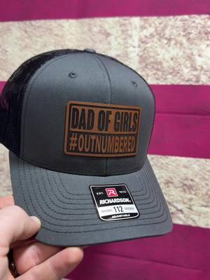 Girl Dad Hat #customhats #patchhats #basekreations #snapback #flexfit #dadhat #giftsforhim #girldad #newdadgift #babyshowergift 