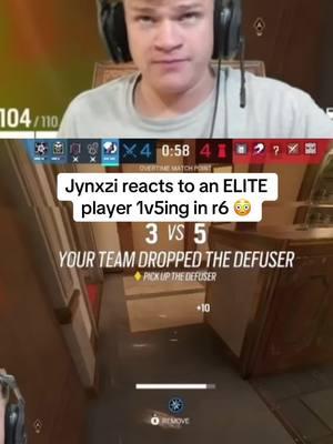 Aim is elite 🙌 #jynxzi #jynxziclips #jynxzirage #jynxzireacts #r6 #r6siege #rainbowsixsiege #1v5 #clip @Jynxzi 