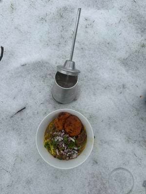 #snowday #dallastx #weatherchallenge #thukpa #aluchop #tongba #fyp #foodforlife #soup 