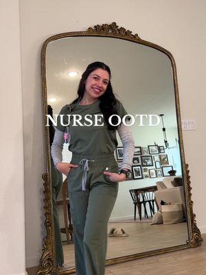 Forever a @Uniform Advantage girlie 🫶🏼👩🏽‍⚕️ scrubs are linked in my bio with a discount 💫 #nurseootd #scrubsoftheday #nursecreator #nurseoutfit #uniformadvantage #latinanursetok 