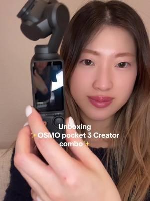 I got it for $150 off sale on Amazon ❤️ i’ve been checking often #osmo3 #osmo3creator #unboxing #Vlog 