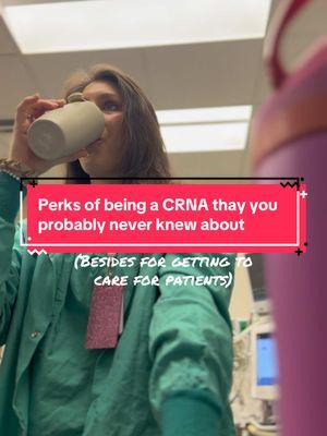 just a few more reasons why I love my job and why I believe it was worth all of the time, money, effort, etc. #anesthesialife #travelcrna #futurecrna #icunursesoftiktok #anesthesiatiktok 