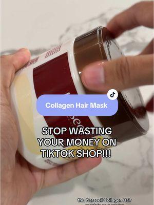 A collagen hair mask so good everyone’s trying to copy it! @Karseell Official  . . . . #collagenhairmask #hairmask #hairconditioner #deepconditioning #karseell #karseellcollagen #karseellhairmask 