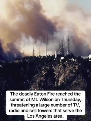 The deadly Eaton Fire reached the summit of Mt. Wilson on Thursday, threatening to interfere with the broadcast operations of Los Angeles TV stations, including FOX 11. Should you lose our over-the-air broadcast signal, you can still watch live coverage of the fires on your phone or smart TV. How to watch FOX 11 on your phone Download the FOX Local app from your phone’s app store and set your location as Los Angeles. It’s free and includes: - FOX 11’s live broadcast stream - Push alerts with important evacuation and other fire information - The latest headlines and maps about the California fires App link in bio. #mtwilson #CaliforniaFires #StaySafe #EatonFire #Pasadena #altadena #CaliforniaWildfires #LAfire #LAFires #CA #LA 