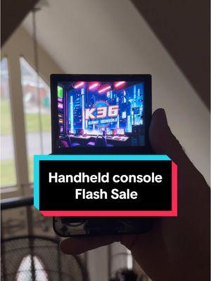 This is easily the best handheld  console and it’s on a flash sale! #handheld #handheldconsole #creatorsearchinsights #tiktokmademebuyit #gaming #retrogaming #videogames 