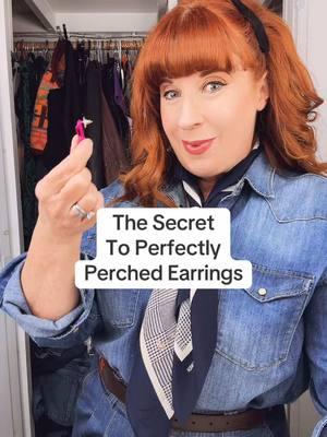 The secret to perfectly perched earrings #jewelry #fashiontiktok #styletips #styletips #fashiontips #springfashionessentials #creatorsearchinsights  #womensjewelry #earrings #earringhack #jewelryhack #stylesnap 