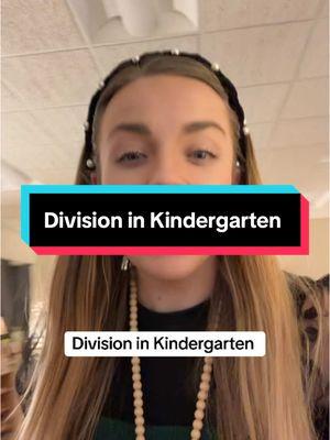 When did you first learn division in school? #teachersoftiktok #preschoolteacher #kindergartenteacher #montessori #montessoriteacher #division #math #montessorimath 