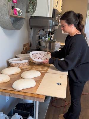 First bake day of 2025 is finished. Now bring on the snow coming in! #easttennessee #tennessee #snow #snowday #snowedin #breadandmilk #bread #breadmaking #sourdough #sourdoughbaking #microbakery #cottagebakery #eatrealfood #freshbread #himbeforeme #dailybread #fyp #giveusthisdayourdailybread #becausehelives #jesusisking #godfirst 