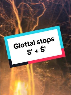 Glottal stops S' + Š' #dakota #IndigenousTikTok #languagelesson #minnesota #lowersioux #