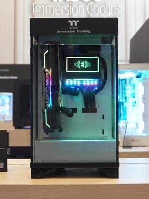 We're taking fish tank PC to a whole new level with our concept systems in the IX300 and IX600 🐟🐠🐡 Discover Thermaltake's first cases designed for immersion cooling! What do you think? Check out everything we had to show off at #CES2025 through the link in bio 🔗 #thermaltake #liquidcooling #immersioncooling