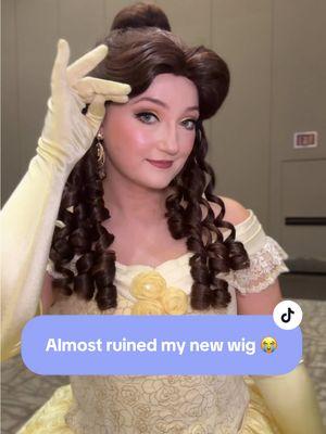 Cant believe this happened #partyprincess #princessparty #princesspartyperformer #princesstok #foryoupage #fyp #beautyandthebeast #disneyprincess #belle #trending #Vlog #vlogs #wig #wigs #wigstylist @Colesha 💕♊️ 