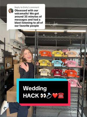 Replying to @Emily 💍✨ I’m about to drop the BEST wedding hack you’ll ever hear! 🎤👰 If you want a wedding that’s unforgettable and filled with meaningful memories, you NEED this one-of-a-kind gift! Say hello to the audio guestbook—the perfect way to capture heartfelt messages and memories from your guests in a way that traditional guestbooks just can't. 🎶💖  #WeddingHacks #AudioGuestbook #WeddingIdeas #UniqueWeddingGift #WeddingPlanning #WeddingInspiration #BrideAndGroom #WeddingMemories #WeddingGuestbook #UnforgettableWedding #PerfectWeddingGift #MemorableWedding #WeddingTips #EngagementPartyIdeas #BridalShowerGift #DIYWedding #WeddingDecor