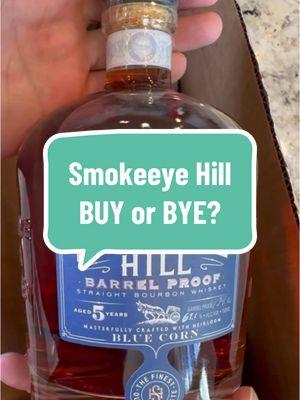 A big bourbon that is aged in multiple char level barrels.   It’s an in your face whiskey that has a lot of flavor.   Don’t think I’d pay $85 again but I don’t regret purchasing.  I’ll definitely reach for it again soon.  #bourbon #bourbonreview #buyorbye #whiskey #bourbontiktok #smokeeyehill 