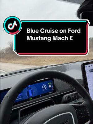 Taking a look at range and Blue Cruise on the @Ford Motor Company Mustang Mach E.  ##cardujour##cartok##fyp##wwcoty##nactoy##ford##fordmustang##fordmustangmache##bluecruise