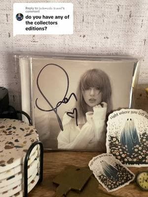 Replying to @𝕛𝕦𝕕𝕖•𝕤𝕠𝕝𝕠 𝕥𝕣𝕒𝕧𝕖𝕝 💿 collector CDs  #cdcollection  #cdcollector  #taylorswiftcd #taylorswiftsignedcd  #reputationvipbox  #signedfolklore #signedttpd 