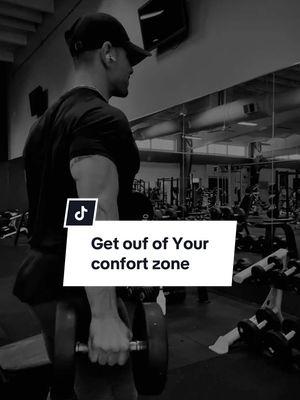 To achieve success, you must step outside your comfort zone. Embrace the challenge of becoming comfortable with discomfort! #motivation #SelfGrowth #discipline #DailyProgress #fyp 