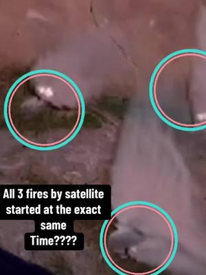 All three fires started at the exact same time via satellite #california #fires #conspiracytiktok #conspiracytheory #fyp #fypシ #fypシ゚viral #fypage #fyppppppppppppppppppppppp #fypツ 