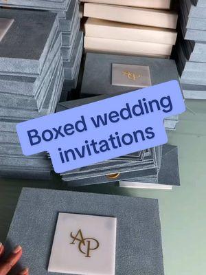 Looking for a luxury wedding invitations. Check out these beautiful blue suede boxed invitations. Don’t forget you can buy now and pay later!!! Event design by @Enraptured Events #luxuryinvitations #weddinginvitation #boxedweddinginvitations #customweddinginvitations #bridesoftiktok #bridetobe2025 