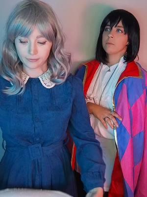 Happy 4 year anniversary, my King! I love you so much! @Allen Chai #howl #howlsmovingcastle #sophie #sophiecosplay #howlcosplay #cosplay 