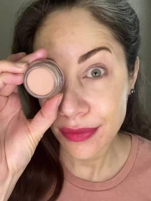 @maccosmetics Paint Pot in shade “Painterly” is one of the best eyeshadow primers! #mac #paintpot #painterly #eyeshadow #primer #makeup #beauty #over40 