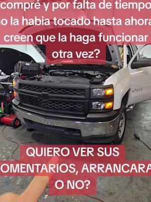 CREEN QUE LA VUELVA HACER FUNCIONAR???? #carronoprende #carronoarranca #automotivetechnician #reparacionescoches #fallaselectricas #mechanic #mecanico #diagnosticoautomotriz #tecnicoautomotriz #silveradohybrid 