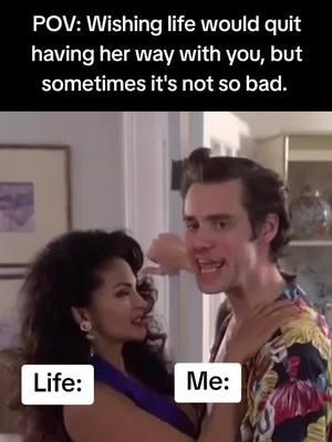 Sometimes life works for us. 🤣 #fyp #life #LifeHack #lifehacks #fun #hardwork #roughtimes #goodvibes #meme #memes #aceventura #jimcarrey 