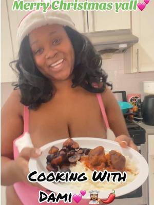 Lmfaooo!! Merry Christmas forgot to post this before work. But this was comedy “Cooking With Dami” 🇳🇬 food edition #therealblacklola #damilola #cookingwithdami #nigerianfood #cookingwithkiya 