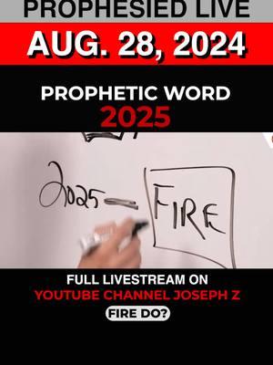 Prophetic Word for 2025!!! #prophecy #2025 #josephz