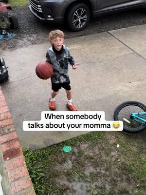 Oh you wanna talk about mommas 😂😭 #kaysen #louisianaboys #wrendavid #mommas #roast #eminem #wrenandkaysen #basketball #cousins #boys #fyp #foryou #funnykids #boyswillbeboys 