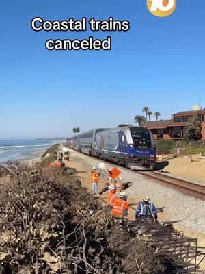 @ABC 10News San Diego coastal trains are canceled this weekend as workers complete critical infrastructure projects  #sandiego #news #abc10news #amtrak #trains #coaster #metrolink #pacificsurfliner @Pacific Surfliner @Metrolink @Amtrak 