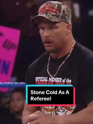 Stone Cold As A Referee! (2000) #stonecold #austin316 #smackdown2000 #attitudeera #wwethrowback #wweflashback 