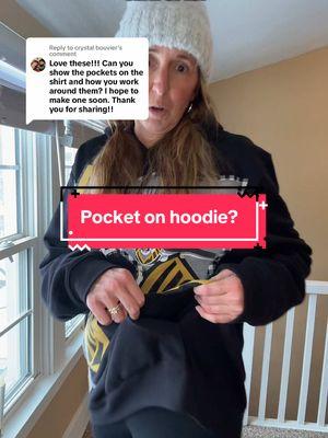 Replying to @crystal bouvier DIY Patch/pennant hoodies: How do you work around the pocket? #diymom #patches #sweatshirtpatches #diyhoodie #diypatch #pennanthoodie #patchhoodie #craftymom 